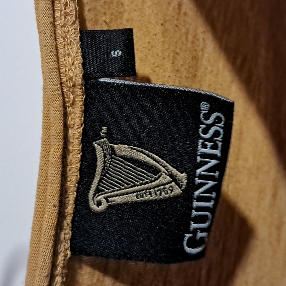 Guinness Graphic T-Shirt in Mustard Yellow - Picture 2 of 3
